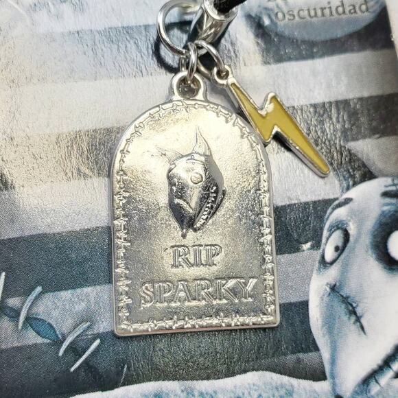 Tim Burton Frankenweenie Rest in Peace Phone Charm Y2K NIP - Picture 2 of 10